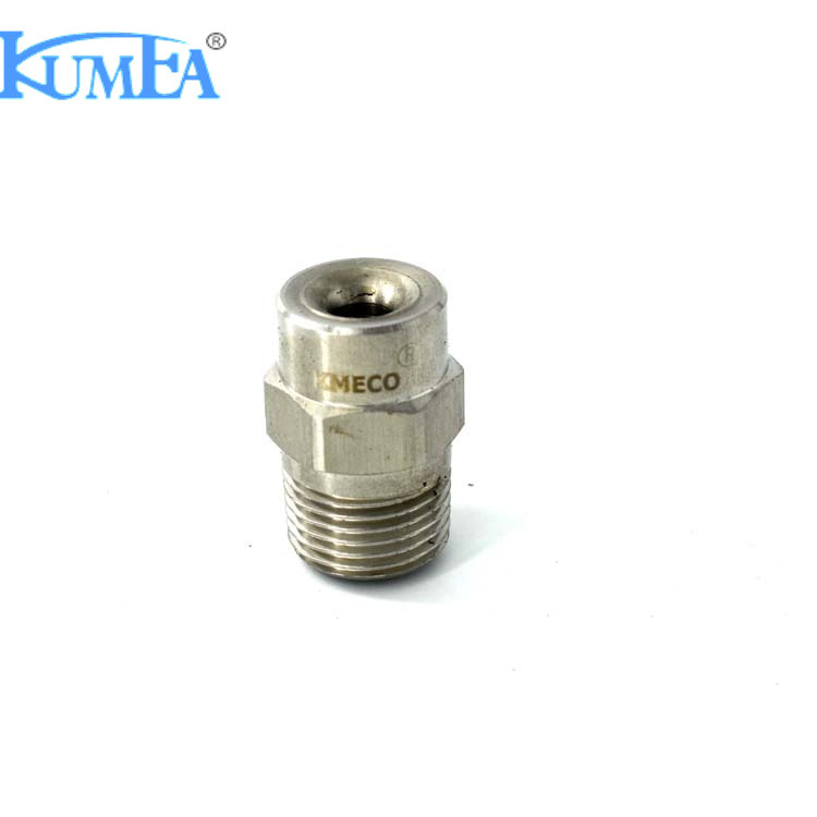 304不锈钢120度广角实心锥形雾化喷头水雾状降温喷淋加湿喷嘴加工