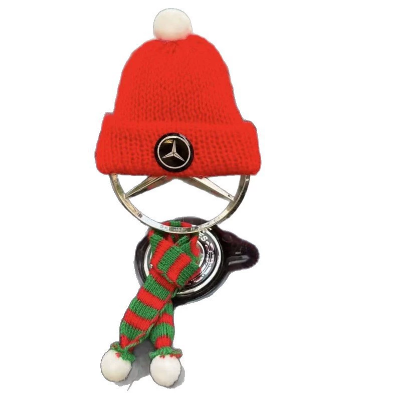 Mercedes Benz, Красная Шапочка, красная шляпа, шарф