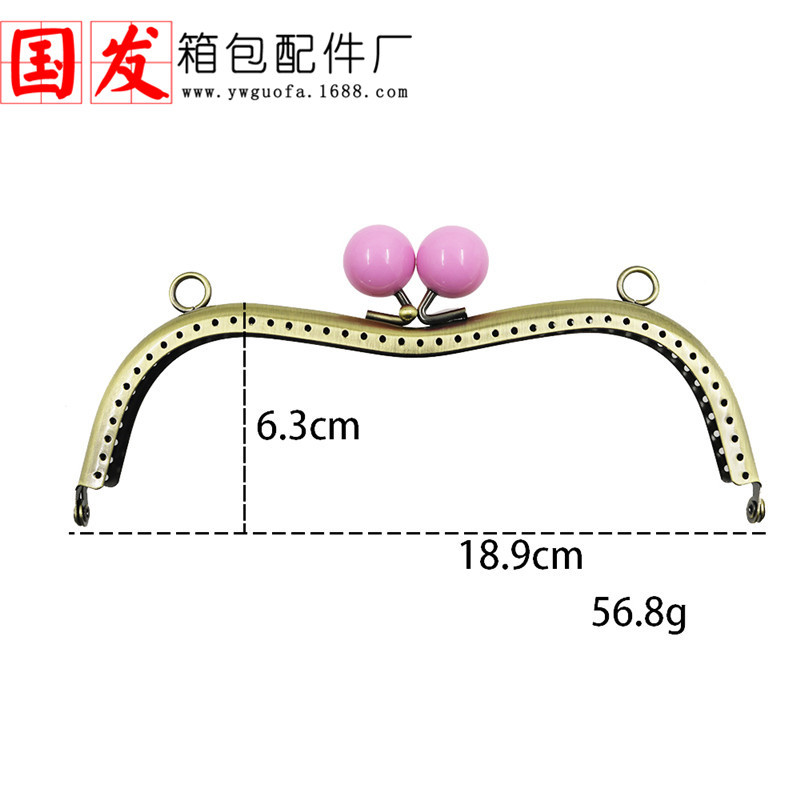 19CMM forma de cabeza de caramelo brillante oro 20MM 24 color bronce opcional 0743 - GT