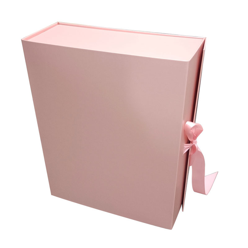 一片式折叠礼盒现货手提硬盒大号超大礼物磁铁盒包装礼盒翻盖纸盒