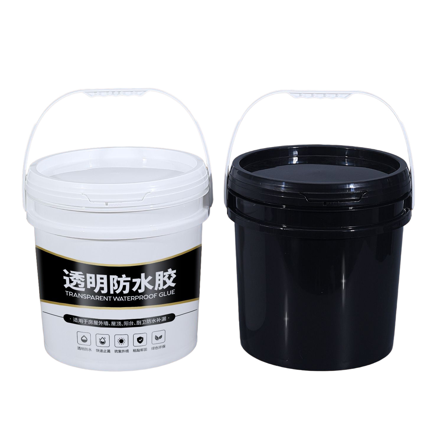 15L16升18KG20公斤25L广口防水涂料桶美式油漆油墨桶带油咀润滑桶