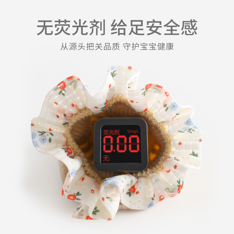 Zapatos de piso de bebé y calcetines 2023 primavera nueva Corea del Sur lindo encaje suela de cuero Zapatos Bebé princesa niño calcetines Zapatos