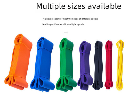 TPE fitness resistance band elastic band chest pull-up pull-up device yoga strength-assisted squat exercise belt