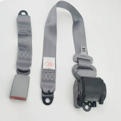 and Truck Three-Point Protective Belt, Car seat belt - gray-d9k335cm-all-inclusive-webbing-base
