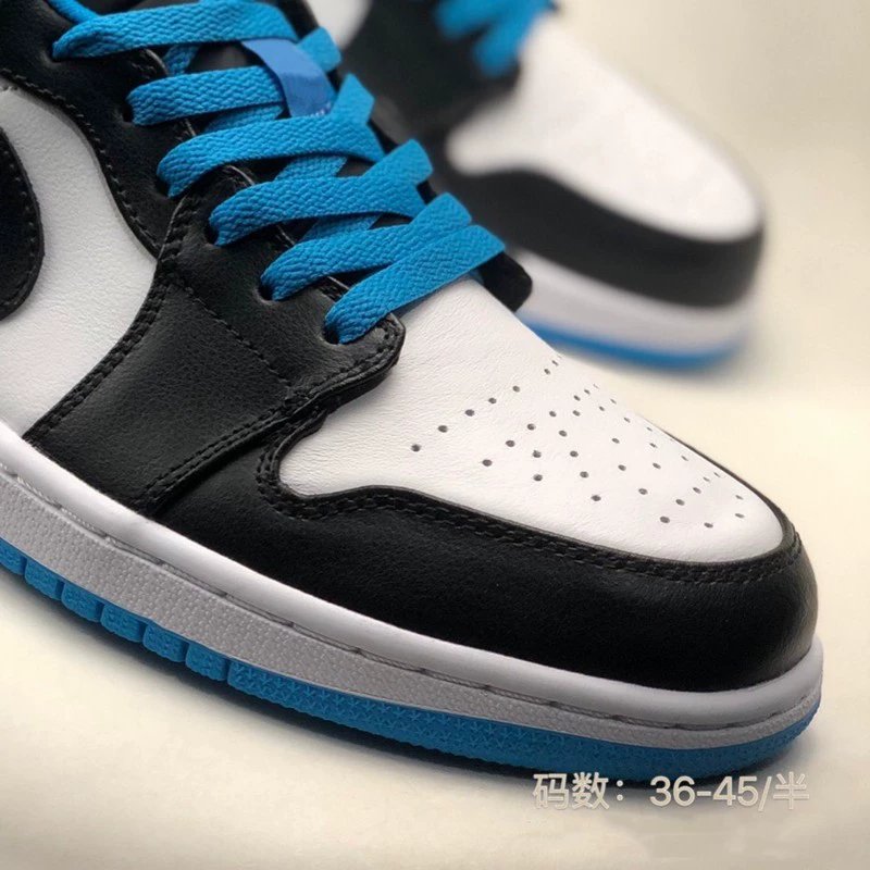 Высокая версия Putian, оригинальные AJ1 low, мужские низкие кеды, синий и белый инвертированный dunk panda sb чёрно-белые панельные кроссовки
