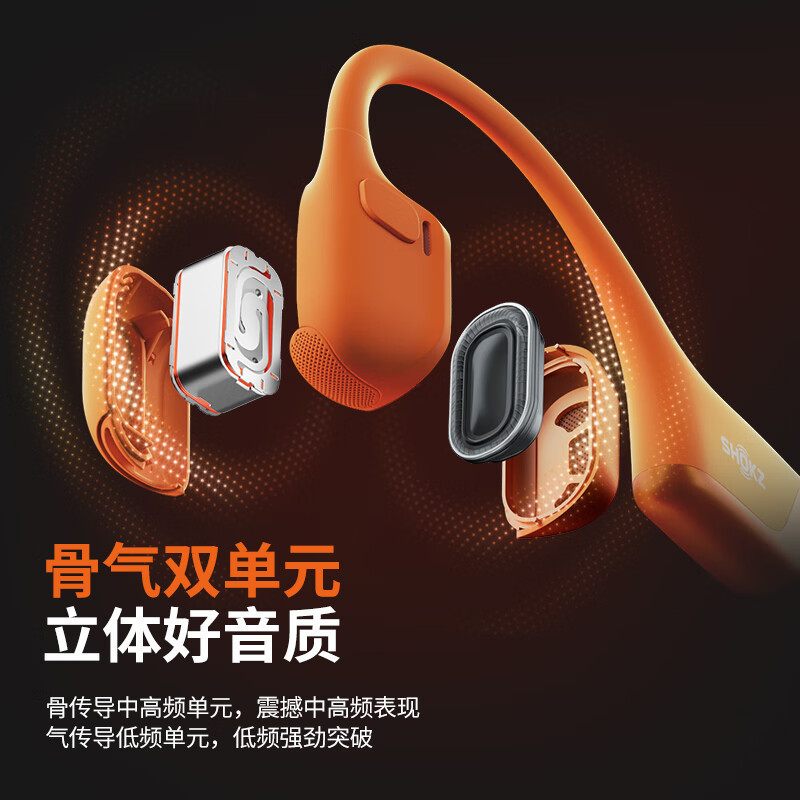 Shaoyin [New Products Listed] OpenRun Pro 2 S820 Bone Conduction Bluetooth Headset Open Headset