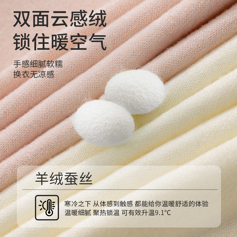 初高中发育期中大童女童冬季德绒保暖护肚带胸垫背心少女文胸无痕|undefined