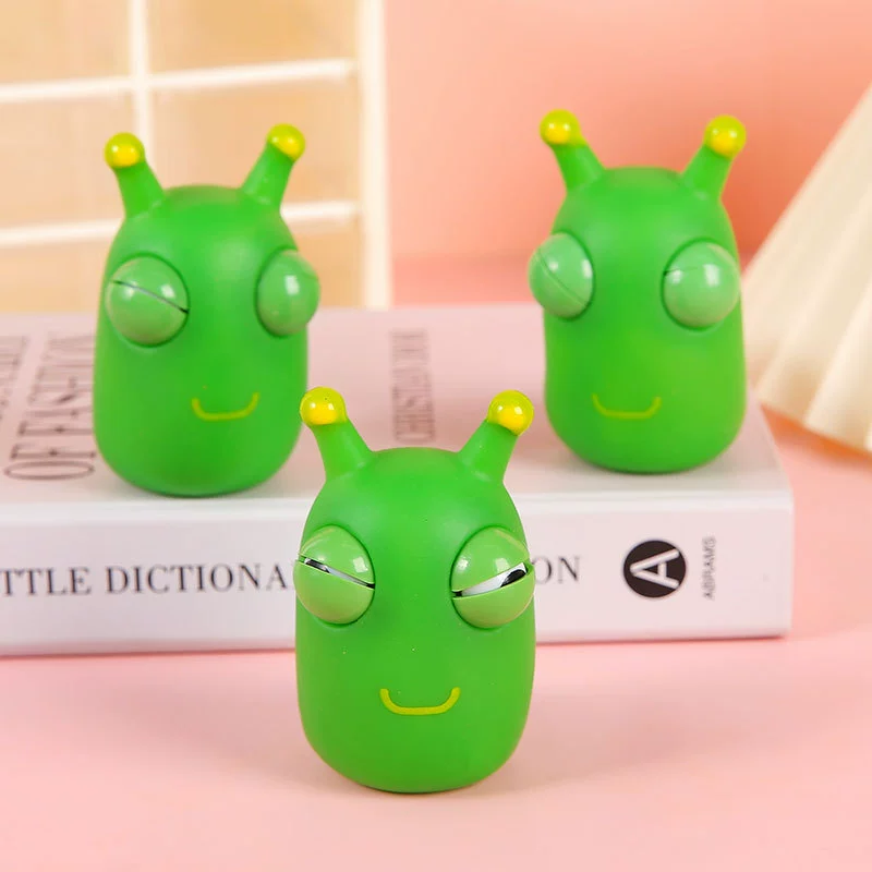 Слайм, игрушка, антистресс, гусеница