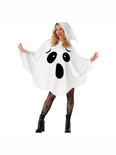 European and American party party characters female ghost witch cosplay elf white bat suit Halloween costume