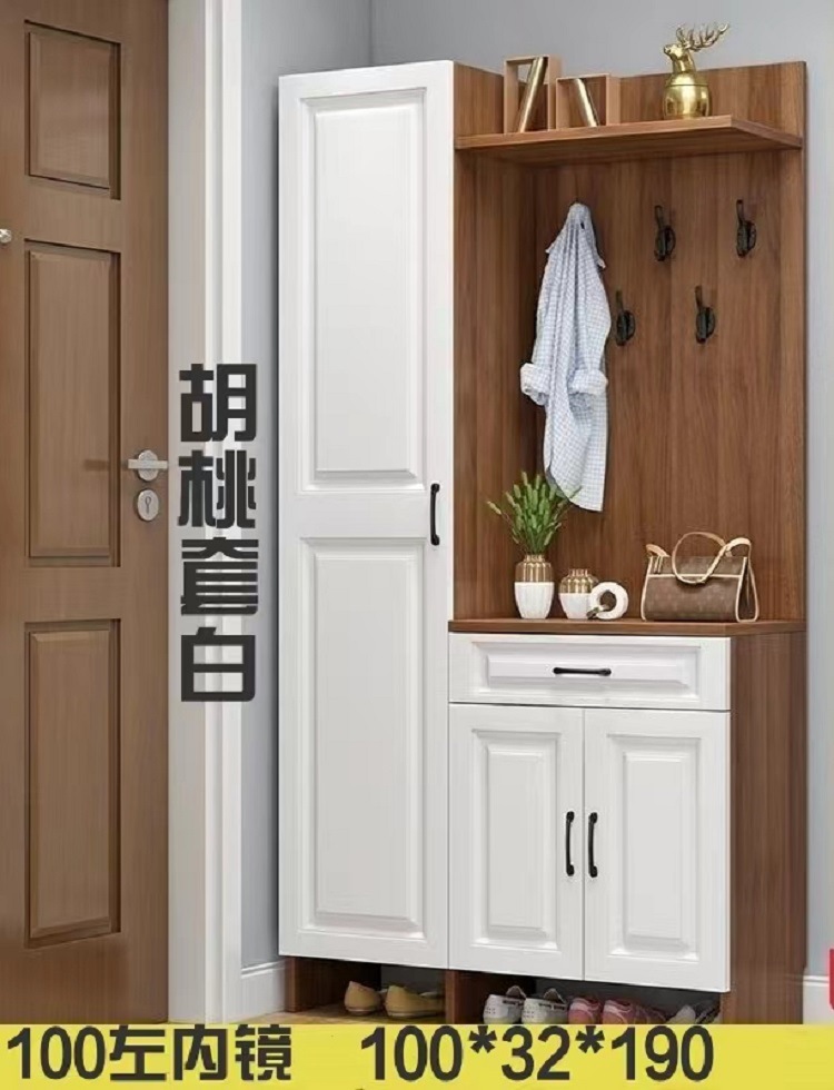 100 호두 세트 화이트 왼쪽 + 조립 + 프레임 구조