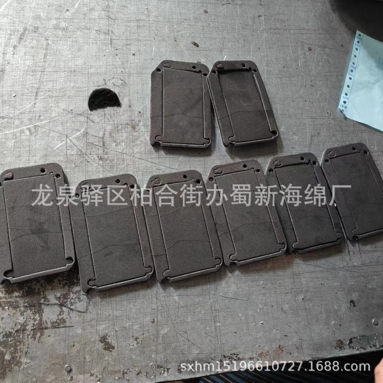 厂家供应黑色单面带胶EVA成型异形泡沫/泡沫海绵