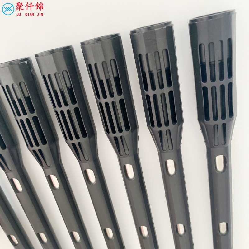 High-pressure cleaning machine high-pressure water gun extension rod extension rod air conditioning bending rod 1/4 quick insert six-color nozzle 9-piece set