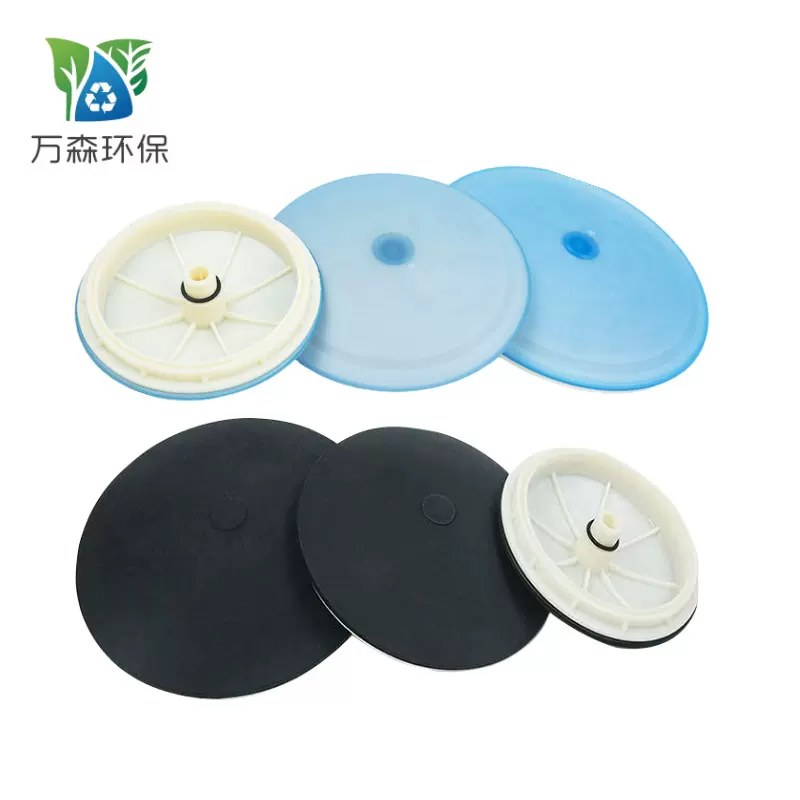 厂家生产微孔曝气盘污水处理装置增氧池橡胶膜片盘式曝气头曝气盘