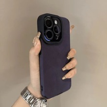 适用于翻毛皮iPhone16 promax苹果15 12 14手机壳11防摔xs16E新款