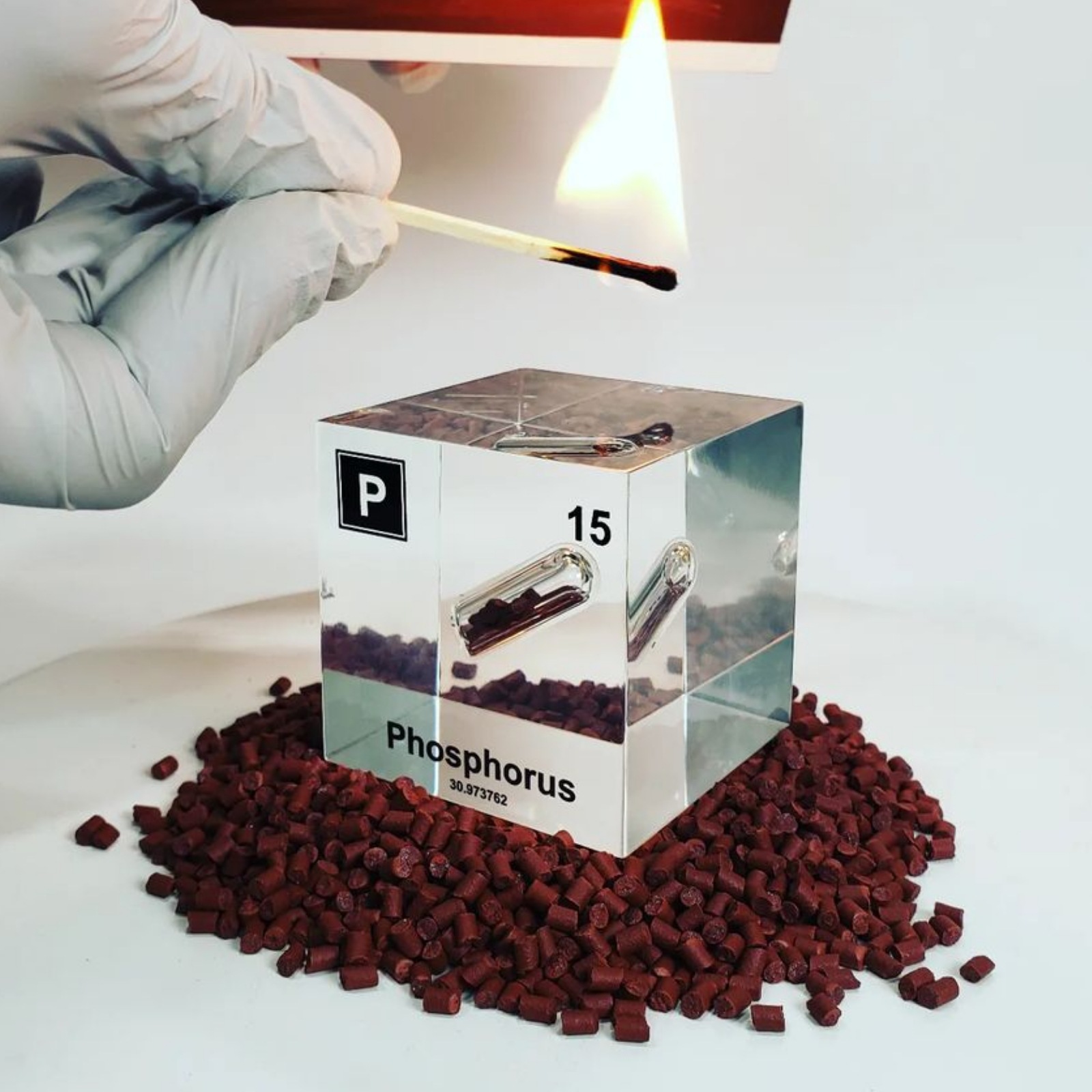 創造的なアクリル元素周期表単質物理キューブ元素表樹脂工芸品ギフト