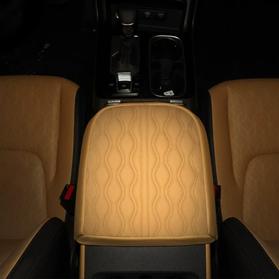 central armrest box protective cover: Armrest box pad