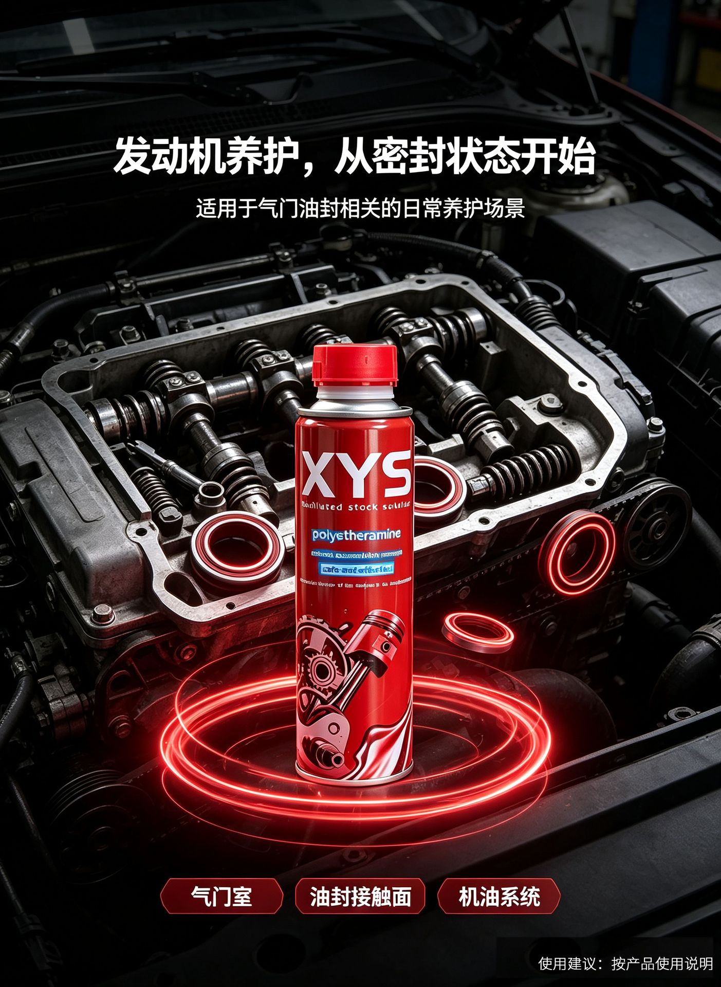 Valve oil seal softener manufacturer, oil seal softener OEM, valve oil seal repair agent, drop shipping available