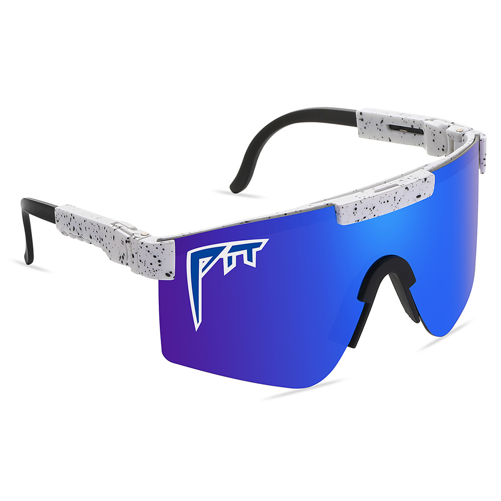 Simple Style Sports Colorful Pc Polygon Half Frame Sports Sunglasses display picture 4