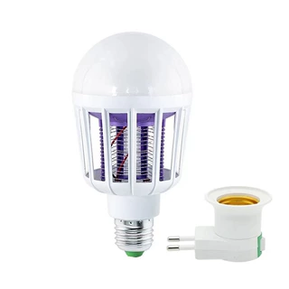 廉价小型高效9W 220V电子灭蚊灯，用于家庭和卧室照明，具有防蚊