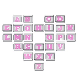 �¿��䓷�ɫӢ����ĸDIY�����ģ�K��� Italian charm bracelet