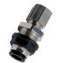 3146 10 00 LEGRIS穿板接头 31461000 DN10 乐可利穿板式卡套接头