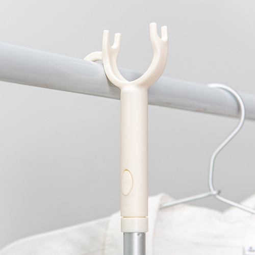 Yimijia clothes rod telescopic clothes drying rod household clothes taking fork rod clothes rod rack clothes drying rod extended clothes drying rack