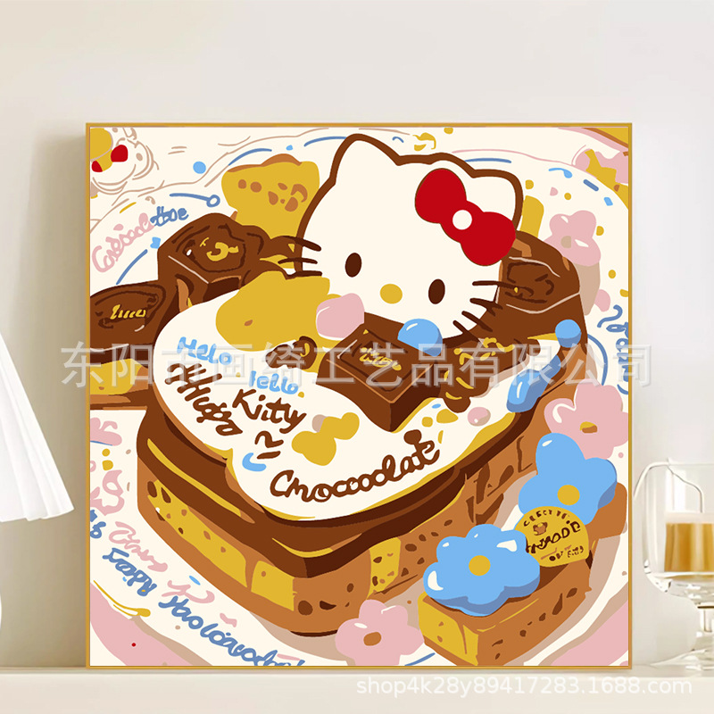 R073 / 20*20CM(画笔+颜料+绷好内框）