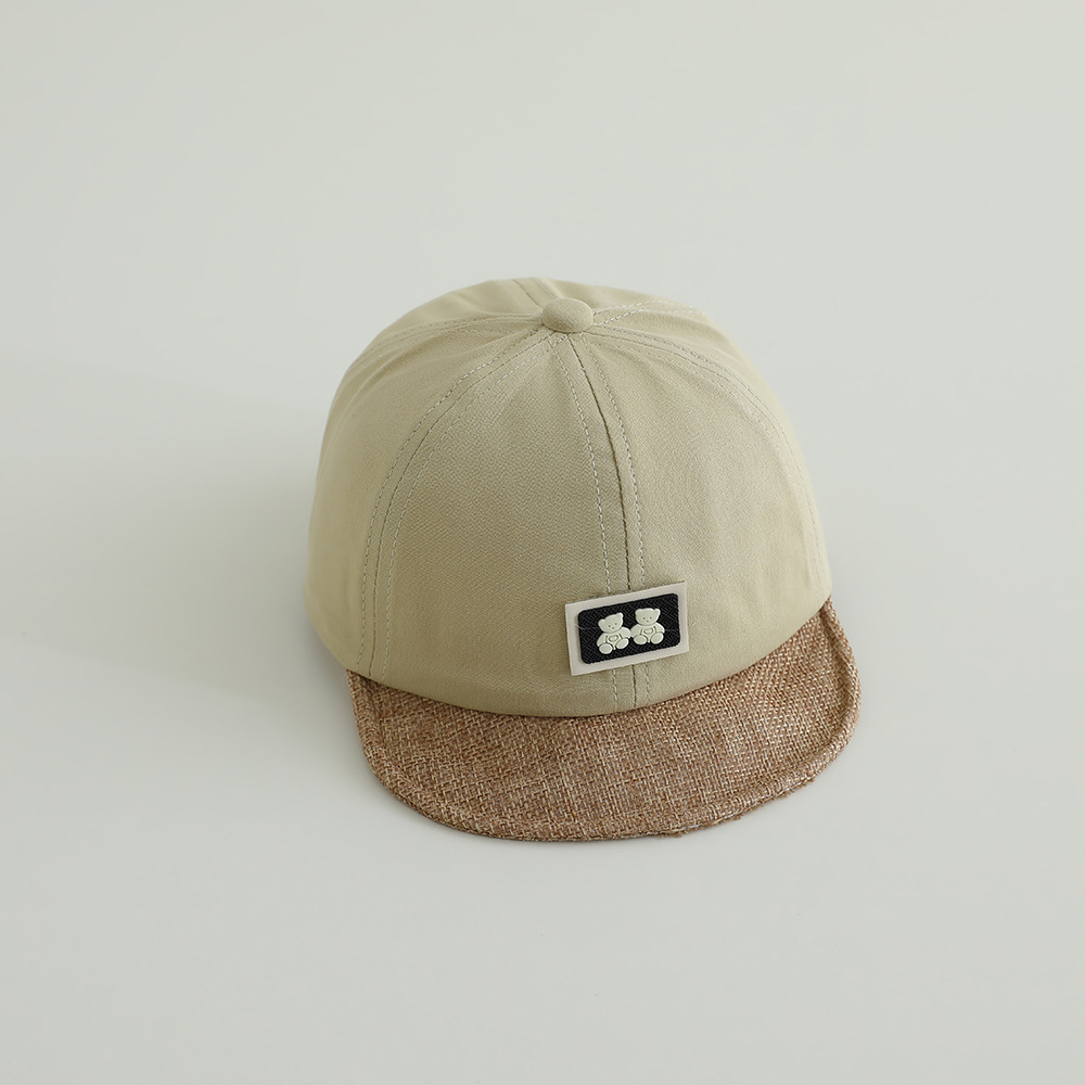 12-30 Sombrero para bebés primavera y otoño delgado ajustable gorra gorra gor