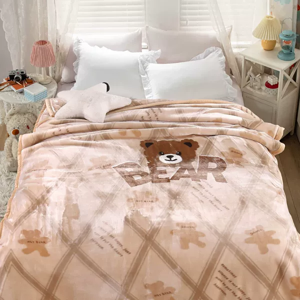 Authentic cloud blanket bear bear camel