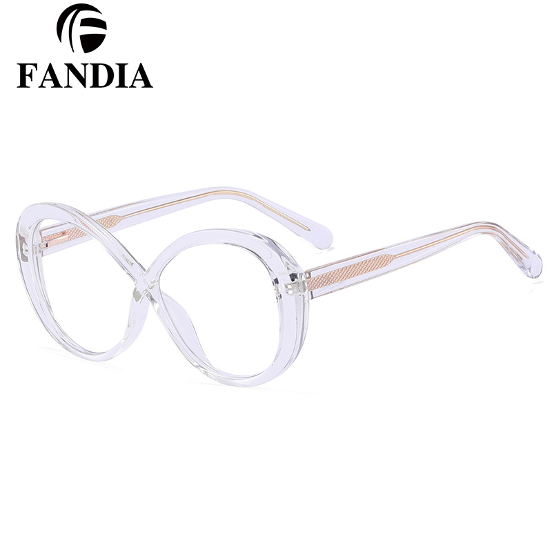 82077 Comercio exterior nuevo color a juego anti luz azul gafas TR90 gafas redondas marco gafas de moda Marco en stock venta al por mayor