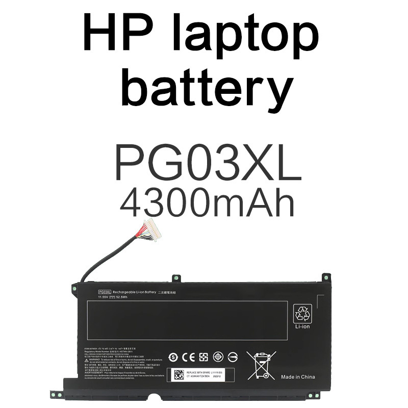 Pg03Xl Is Suitable for Hp Light Shadow/Shadow Elf 5/6 Spectre X360 15 Laptop Battery