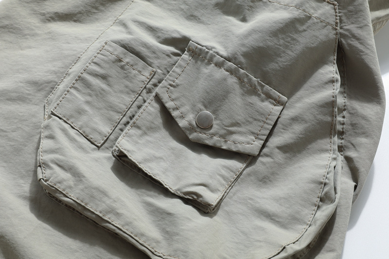 Men's Cargo Pants Retro Ameikaji Multi-pocket Workwear Trousers_voghion.com