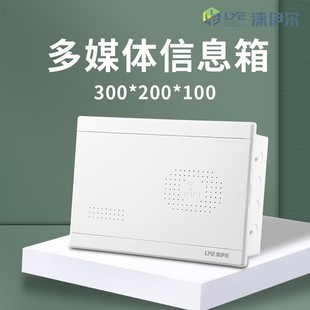 Multimedia Weak Current Information Box Tv Phone Network Module Box 0.8mm Thick 300X200X100 Laiyier