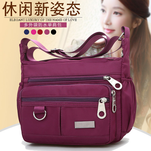 New nylon women's bag crossbody bag waterproof oxford bag backpack crossbody bag canvas shoulder bag business wallet