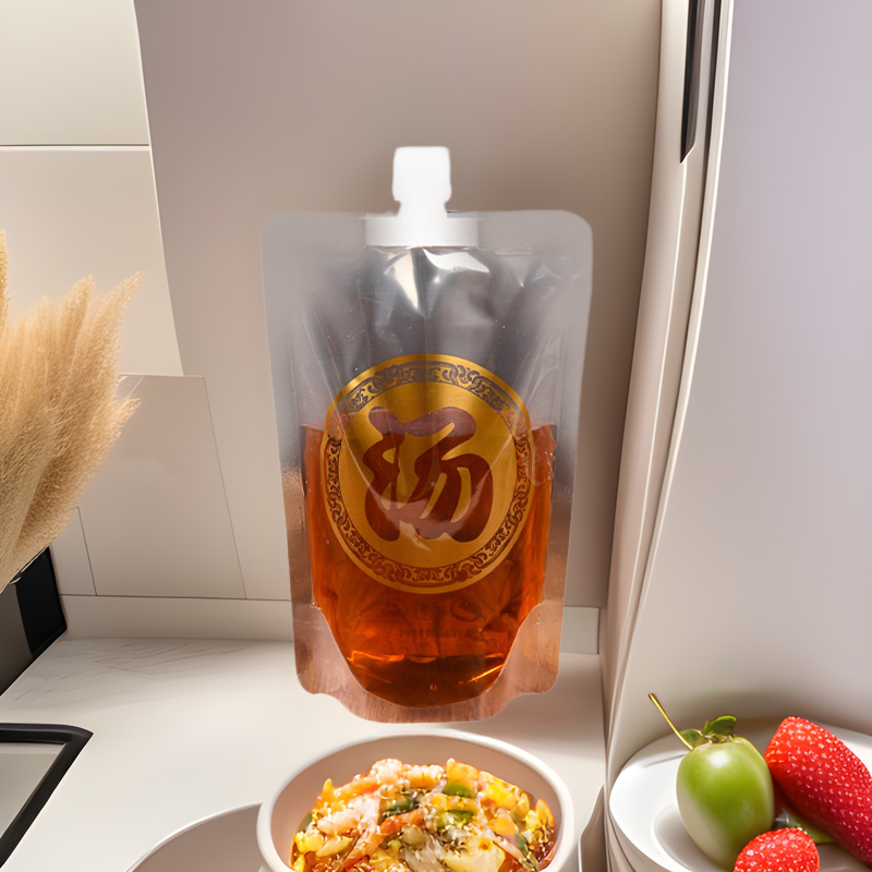 吸嘴袋一次性外卖打包袋螺蛳粉汤袋冷面汤汁饺子汤密封分装吸嘴袋
