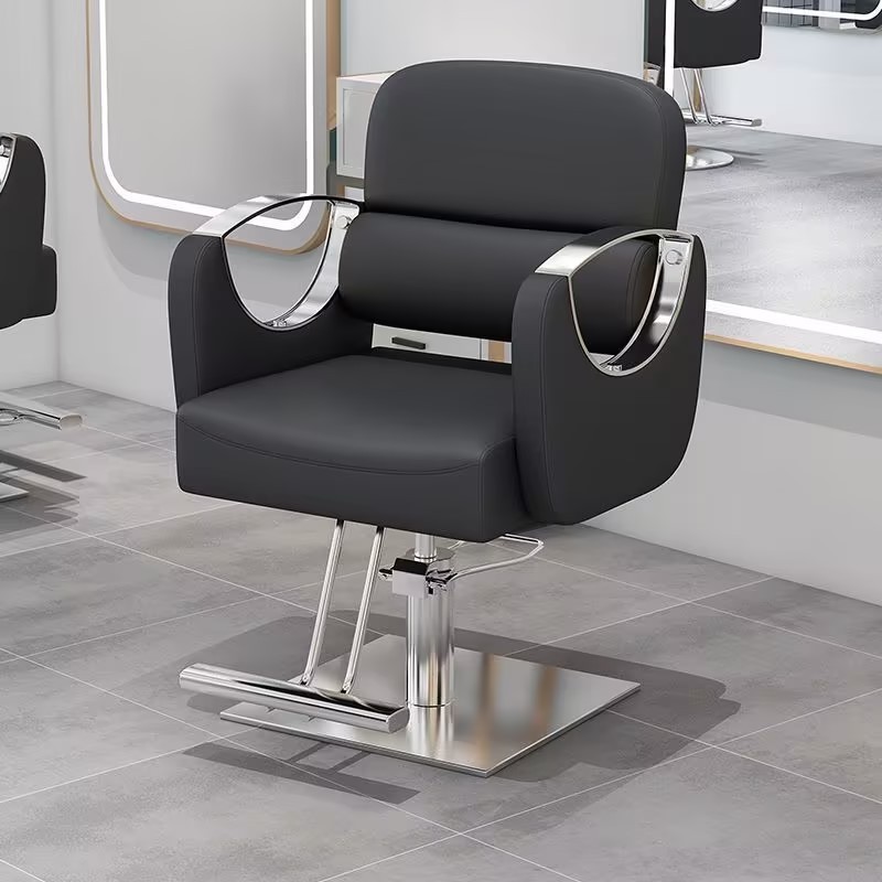 Sillas de peluquería, sillas de peluquería giratorias de acero inoxidable, sillas de peluquería, sillas de peluquería, sillas de peluquería, sillas de peluquería, sillas de peluquería
