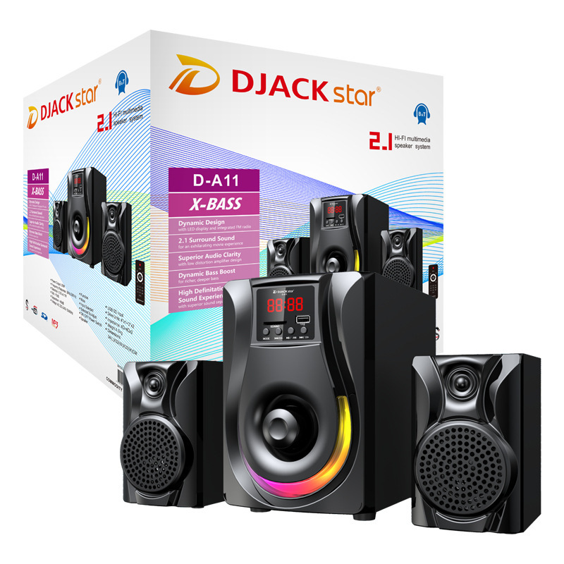 2.1 Mini Speaker Speaker Home Audio and Video System Subwoofer Skd Ckd African Export