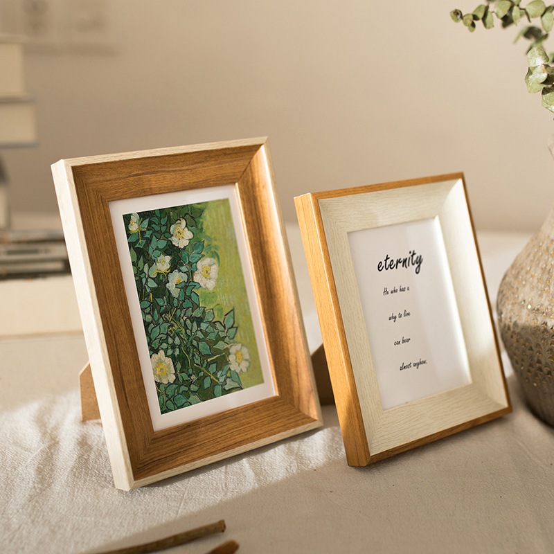 歐式相框擺台批發7寸5 6 8 10 a4寸美式畫框兒童婚紗相片像框掛牆