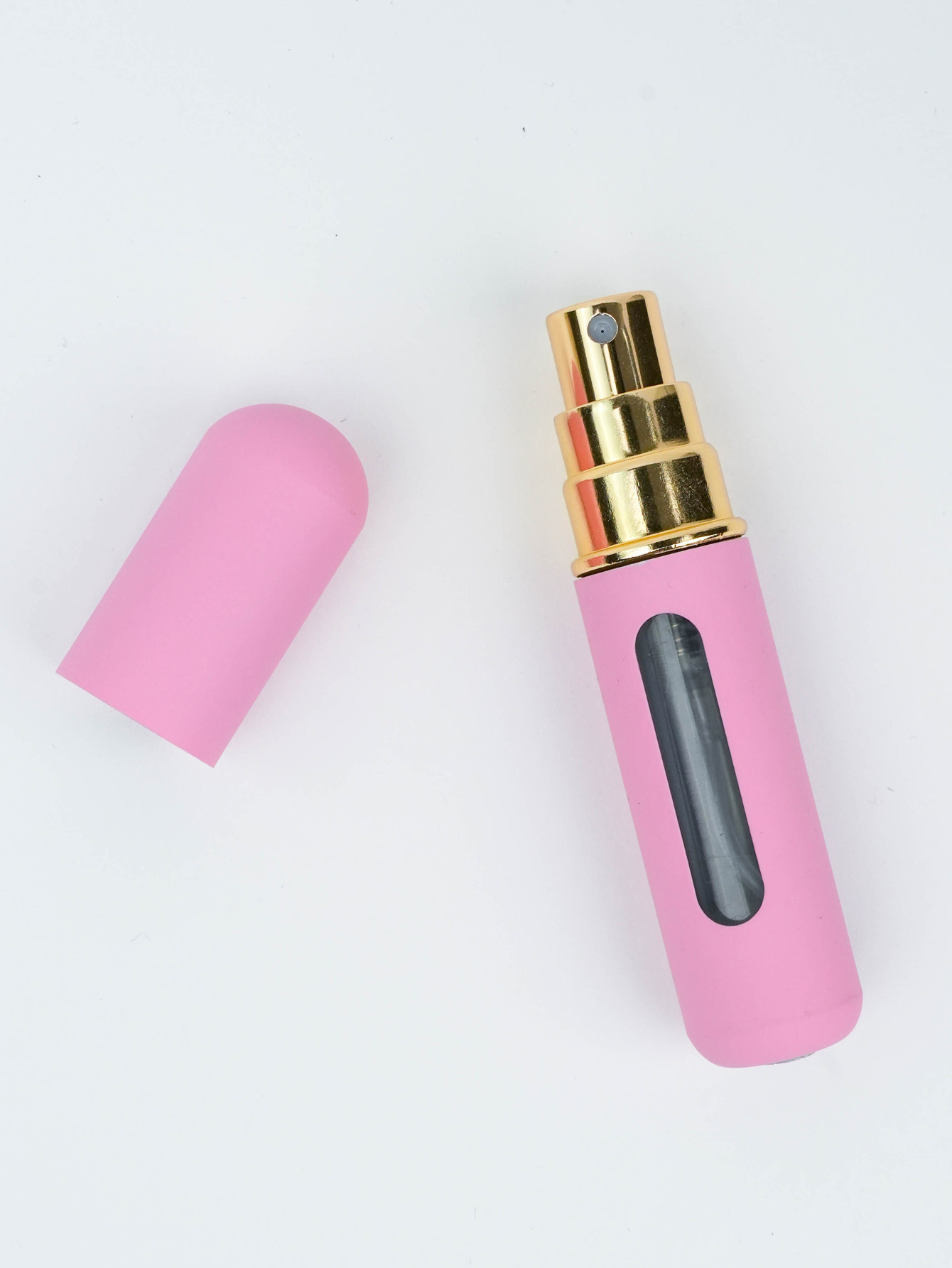 5ml de carga directa inferior perfume sub-botella portátil tipo empuje muestra de aerosol de aluminio botella vacía mini niebla fina sub-embalaje artefacto