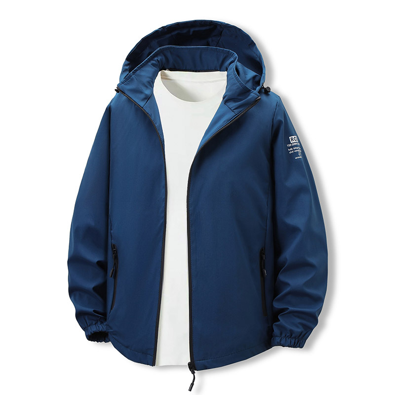2025 Spring And Autumn Thin Coat Jacket Men's Hooded Casual Jacket Men's Hooded Clothes_viptrois.com
