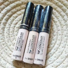 跨境韩国The saem得鲜遮瑕液遮盖斑点脸部痘印笔膏强力遮暇黑眼圈