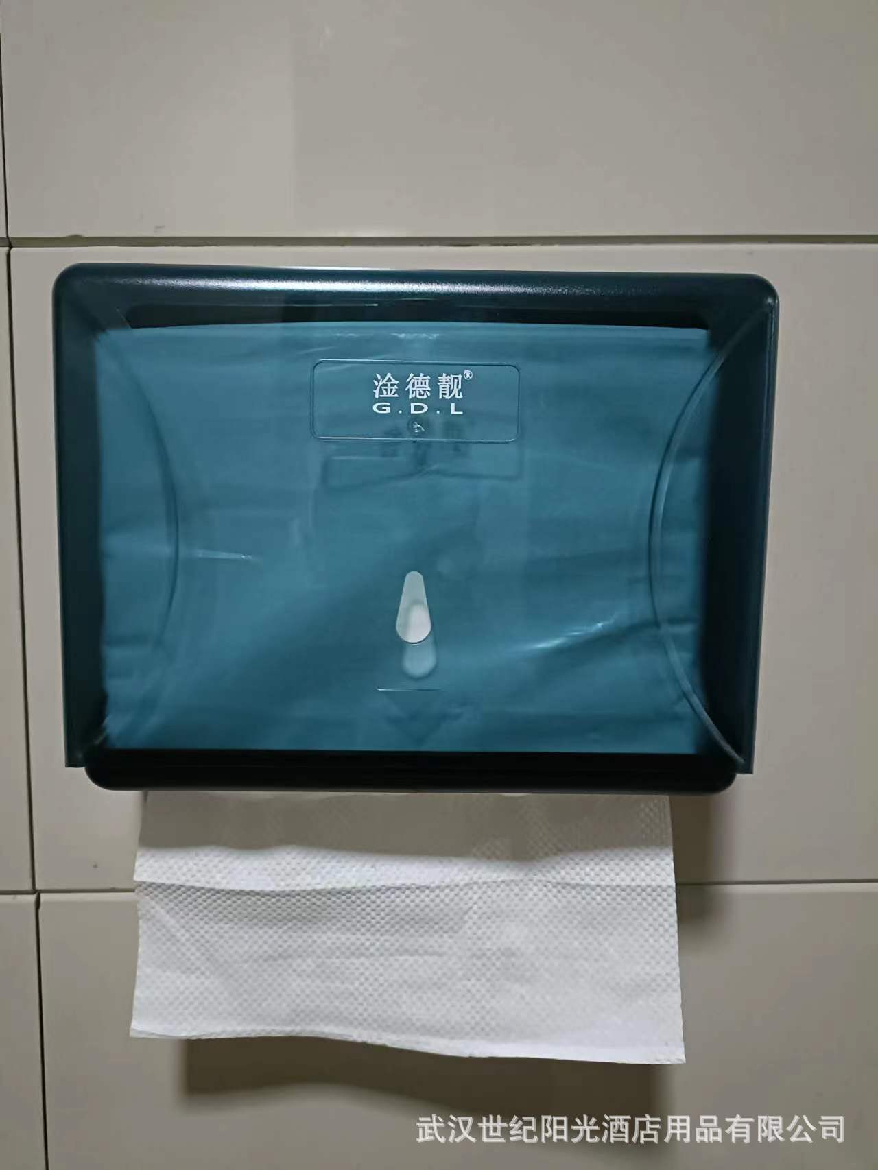 Caja de pañuelos de rollo grande Hotel rollo de papel caja de papel higiénico titular de pañuelos montado en la pared caja de pañuelos sin perforar