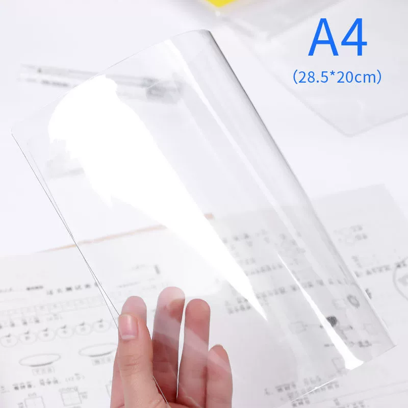 Exam pad A4 desktop primary school students write with soft silicone, write large A3 transparent plastic speed sales