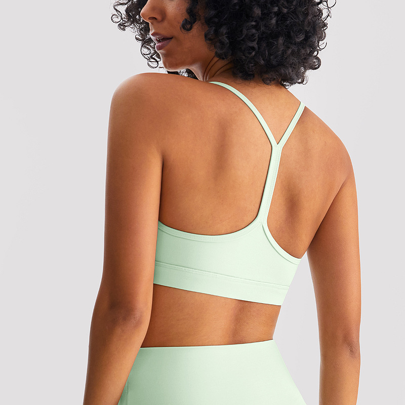 Nulrx nueva ropa de yoga desnudo chaleco pilates deportes ropa interior las mujeres sexy belleza espalda fitness sujetador yoga