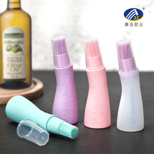 烧烤硅胶油刷瓶可挤压软毛厨房油瓶刷油刷子油壶刷子 烧烤BBQ工具