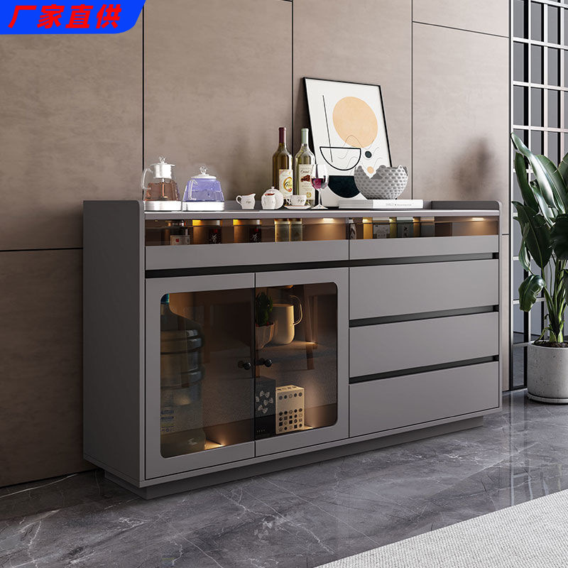 Tea Bar Machine Sofa Sideboard Integrated 2025 New Home Cabinet Small Desktop Tabletop down to the Bucket