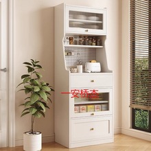 ZH实木餐边柜小户型家用现代简约一体靠墙茶水柜厨房储物柜夹缝窄