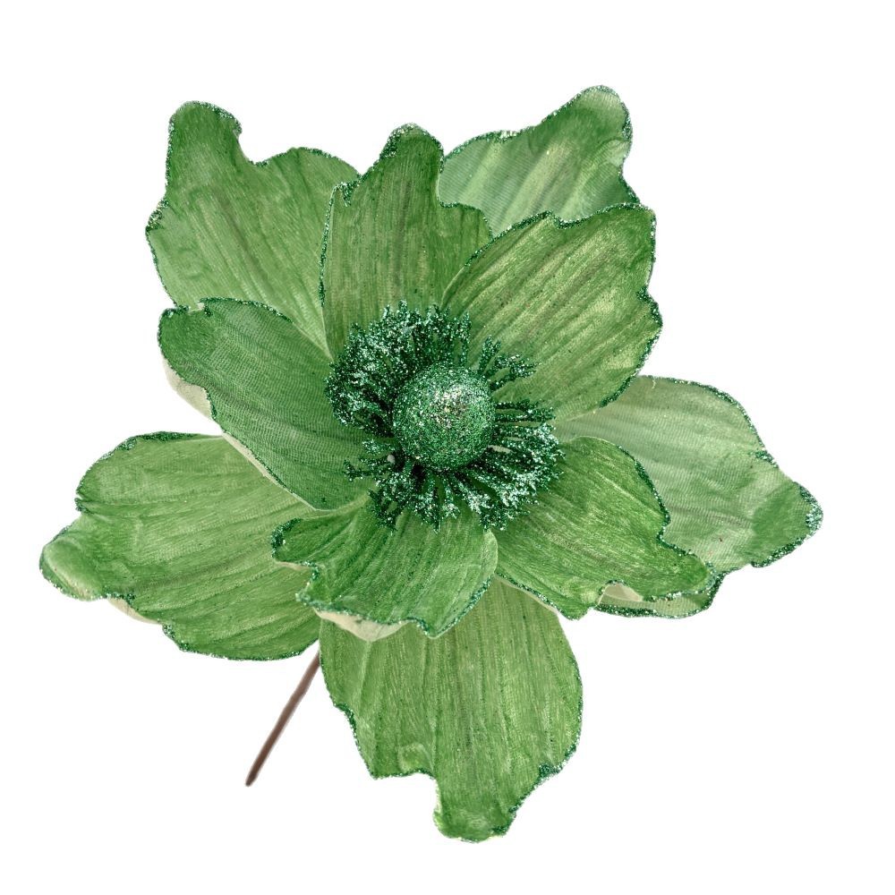 Flores artificiales de Navidad Decoraciones navideñas Flores decorativas Creativas Pequeñas decoraciones Colgante Escena Diy Decoración Estilo ins