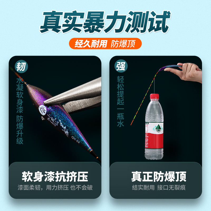 小鳳仙高靈敏醒目大加粗漂尾魚漂野釣鯽魚漂納米近視防風浪浮漂