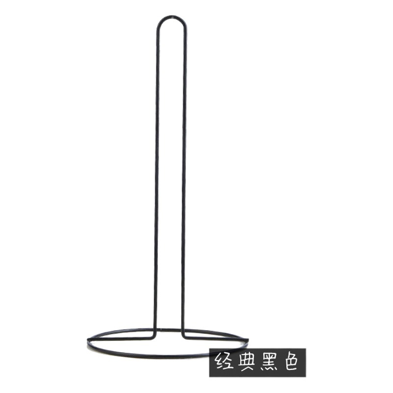 Soporte Vertical para Toallas de Papel de Hierro Multiusos para Cocina y Sala de Estar
